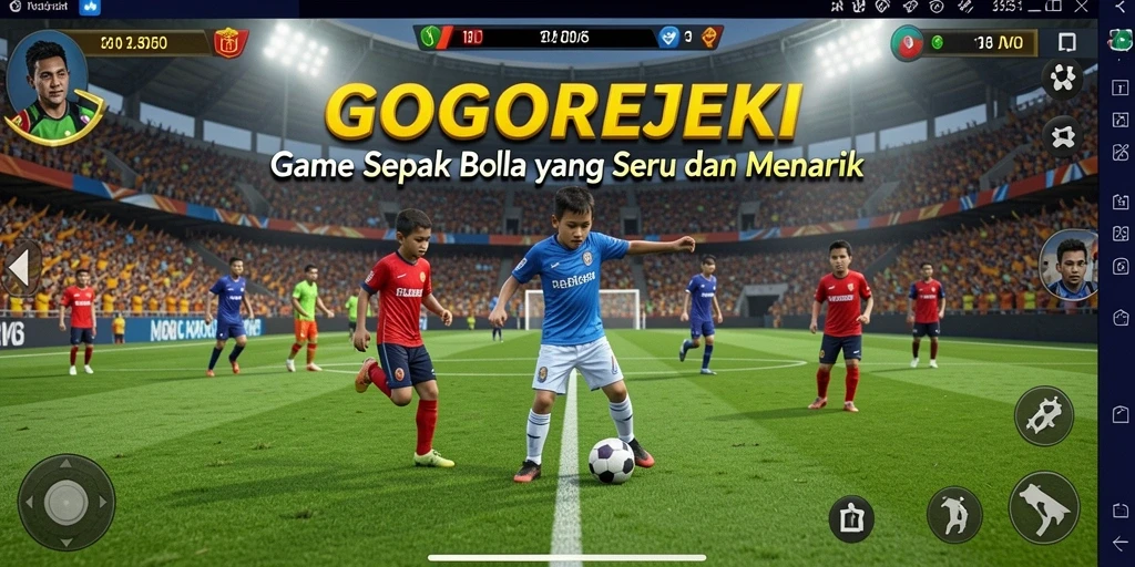 Tampilan gameplay menegangkan dalam GOGOREJEKI yang penuh aksi.