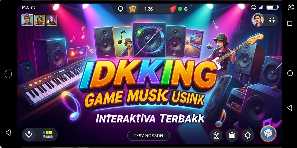 Menampilkan gameplay interaktif yang seru dan penuh warna dari IDRKING.