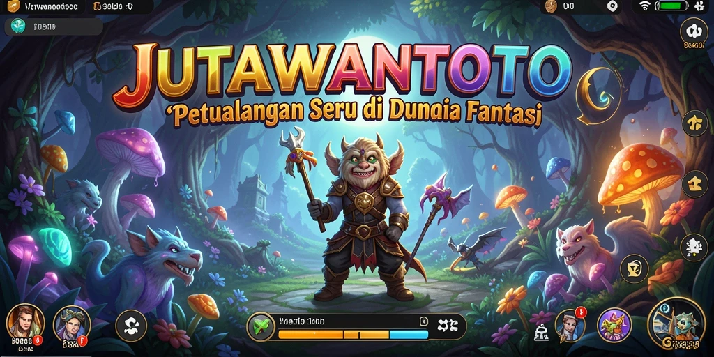 Tampilan aksi seru dalam gameplay JUTAWANTOTO yang menantang.