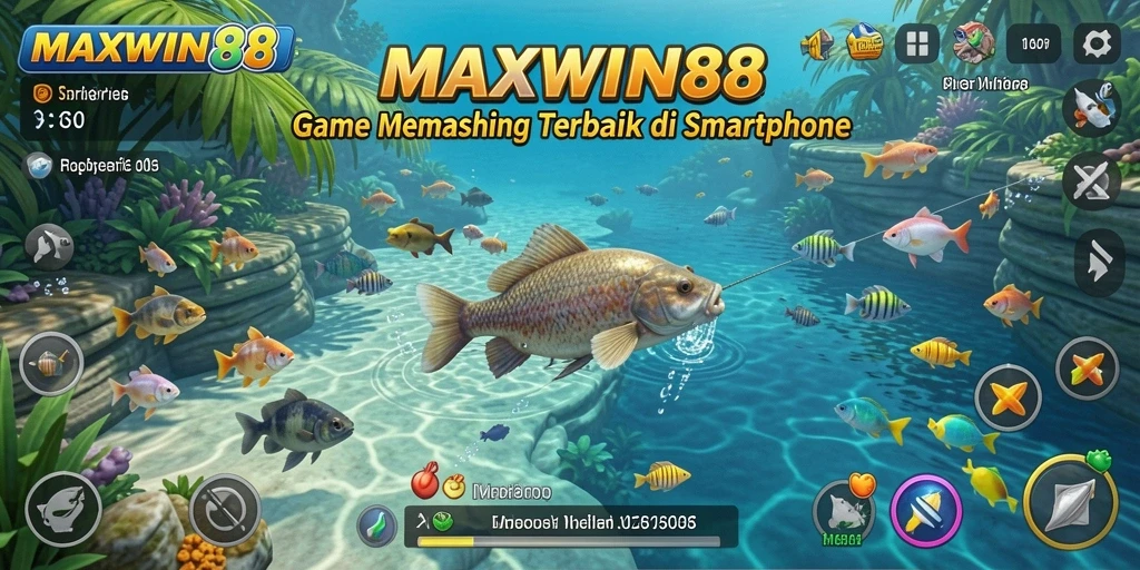 Gameplay seru dari MAXWIN88 menampilkan pengalaman memancing yang mendebarkan.