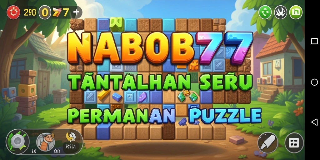 Tampilan menarik dari gameplay seru NABOB77 dengan berbagai tantangan puzzle.