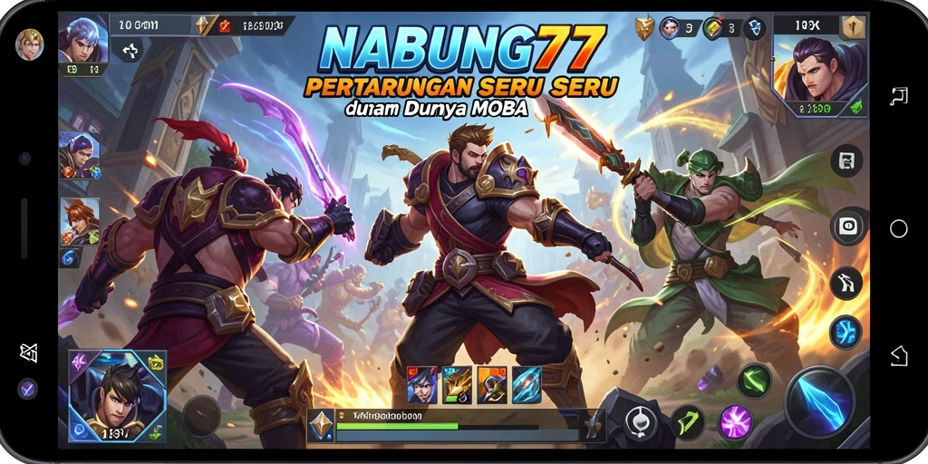 Tampilan gameplay seru dan grafis menawan dari NABUNG77.