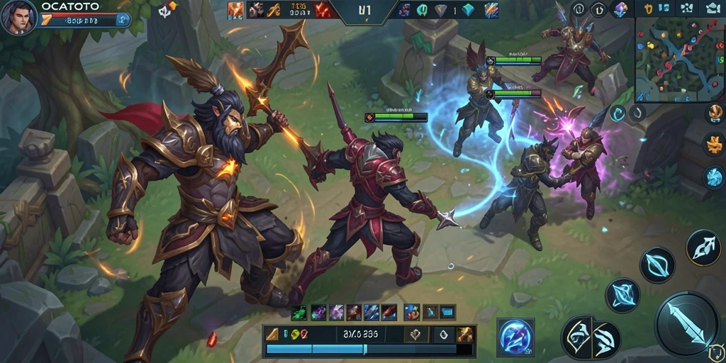Screenshot menampilkan gameplay seru dan karakter menarik di OCATOTO.