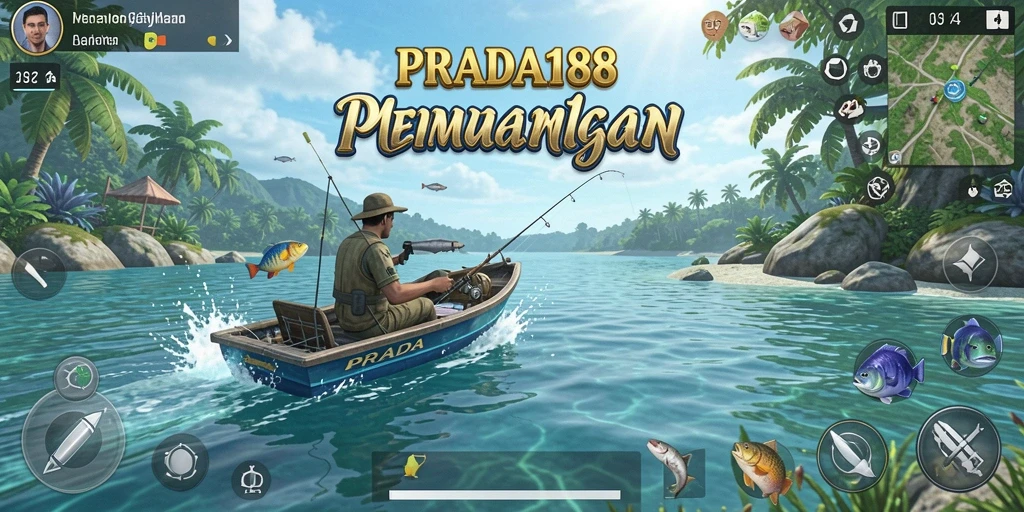 Tangkapan ikan yang menakjubkan dalam gameplay PRADA188.