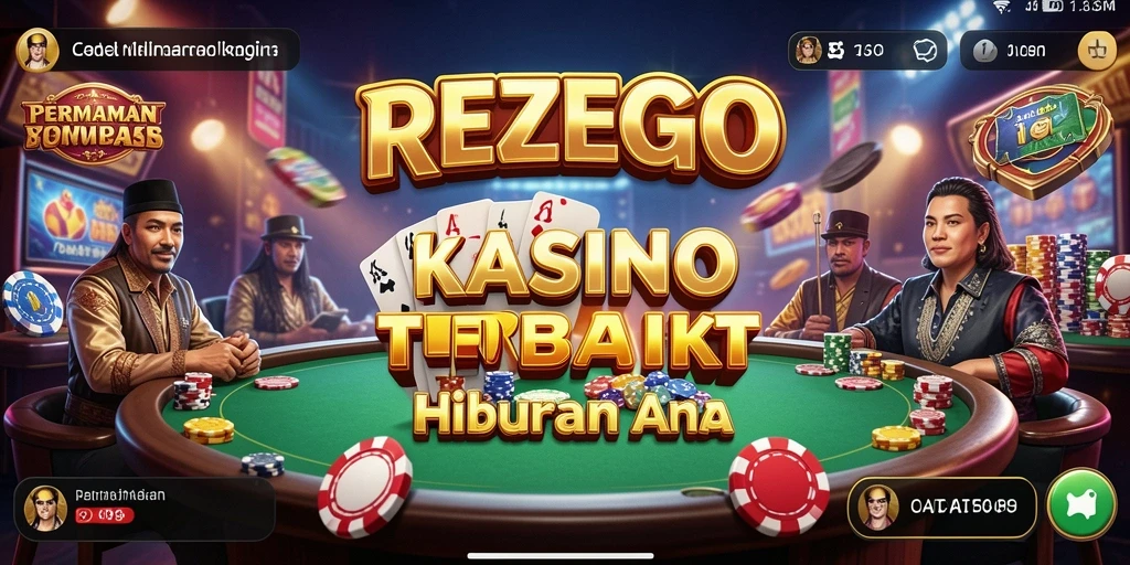 Tampilan gameplay menarik dari REZEGO yang memukau dan mendebarkan.