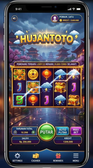 Proses pengunduhan di hujantoto yang cepat dan mudah.